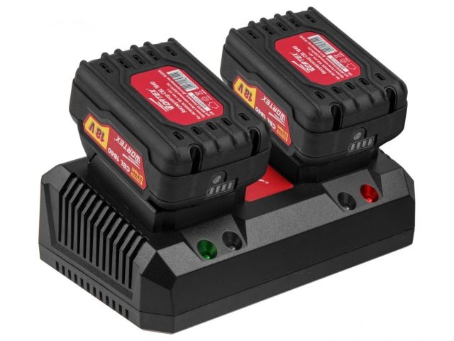 Зарядное устройство WORTEX FC 2120-2 ALL1 XLT 2 слота, 4 А + 4 А (быстрая зарядка)