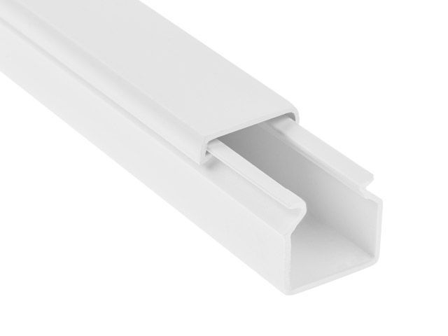 Кабель-канал 25х16 белый (2м) Юпитер