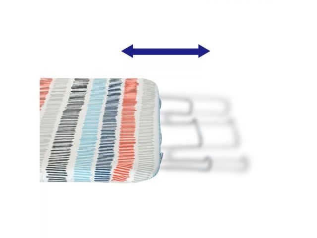 Доска гладильная Standard 2 (ДСП 1220х300 мм), с подставкой под утюг, PERFECTO LINEA