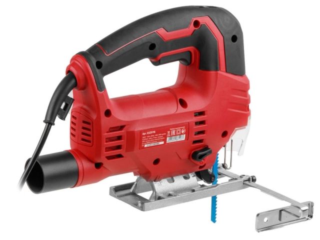 Лобзик электрический WORTEX JS 8008-1 LE в кор. 810 Вт, 1000-2900 ход/мин, пропил до 80 мм. (Быстрозажимной патрон, маятниковый ход, рег. об