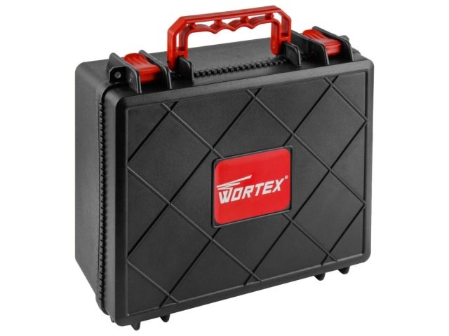 Нивелир лазерный WORTEX LL 0340 в чем. + аксессуары 4х360°, до 25 м, +/- 0.3 мм/м, зеленый (резьба 1/4")