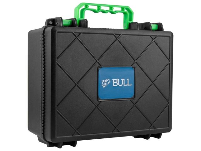 Нивелир лазерный BULL LL 3404 в чем. + аксессуары 4х360°, до 60 м, +/- 0.3 мм/м, зеленый (резьба 1/4")