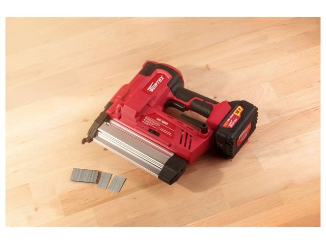 Аккум. гвоздезабиватель WORTEX NG 1850 в кор. ALL1 XLT SOLO, 18 В, 15-50 мм, 100 уд/мин. (тип гвоздей: 18GA)