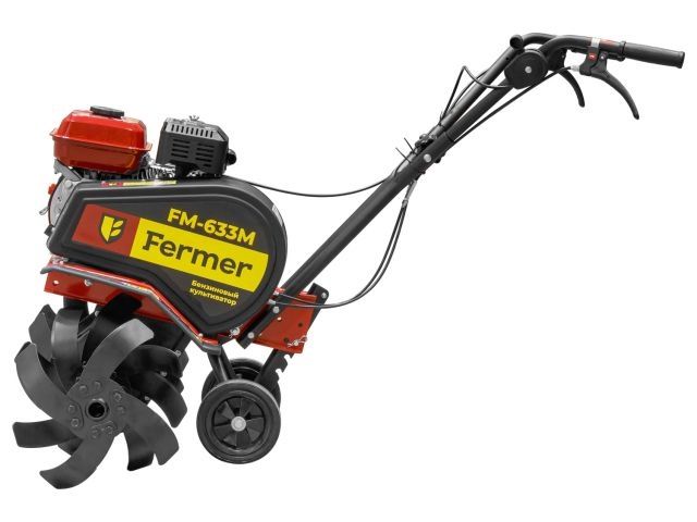 Культиватор бензиновый FERMER FM-633M (7.5 л.с., шир. 85 см, без ВОМ, передач 1+1)