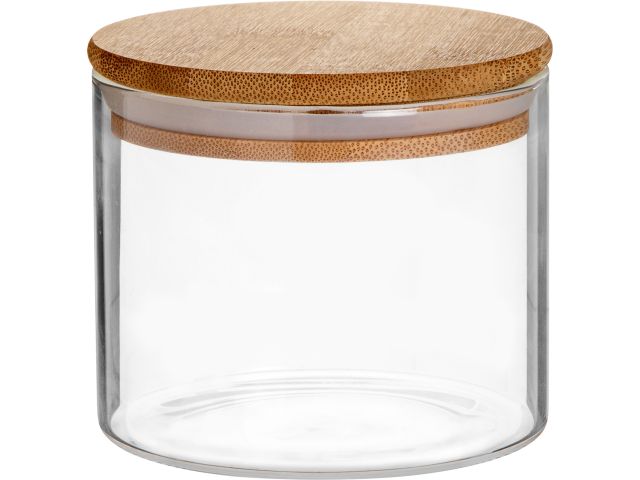 Банка для сыпучих продуктов стеклянная 400 мл, серия Handy, PERFECTO LINEA
