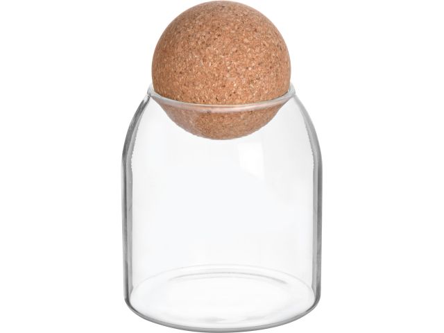 Банка для сыпучих продуктов стеклянная 500 мл, серия Handy, PERFECTO LINEA