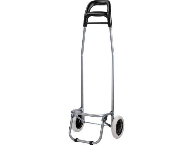 Сумка-тележка хозяйственная на колесах 30 кг, черная, круги, PERFECTO LINEA