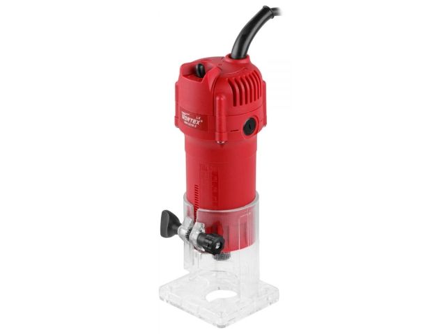 Фрезер кромочный WORTEX LX MM 6016 E в кор. + аксессуары 600 Вт, цанга 6/8 мм, 30000 об/мин (Ход фрезы 40 мм, 1.4 кг)