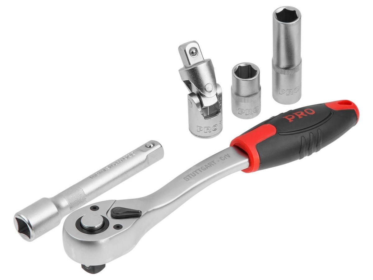 Набор головок и ключей 216пр. 1/4",3/8",1/2" PRO STARTUL STUTTGART (PRO-216S)