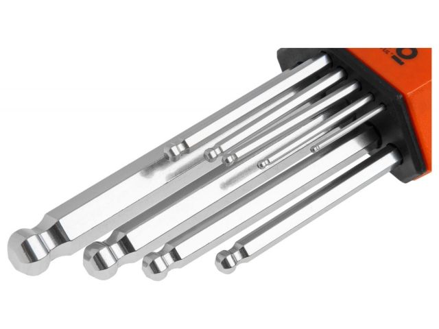 Набор ключей шестигр. 1,5-10мм 9шт длинн. с шар. PRO STARTUL (PRO-89209)