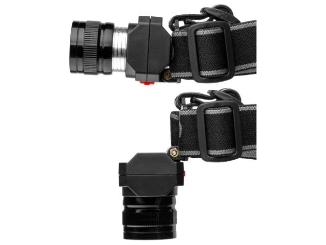 Фонарь налобный светодиодный аккум. ZOOM 5Вт ЮПИТЕР (USB A - micro-USB кабель в комплекте)