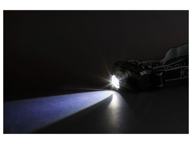 Фонарь налобный светодиодный аккум. ZOOM 5Вт ЮПИТЕР (USB A - micro-USB кабель в комплекте)