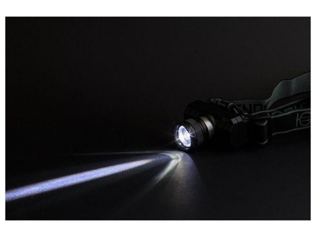 Фонарь налобный светодиодный аккум. ZOOM 5Вт ЮПИТЕР (USB A - micro-USB кабель в комплекте)