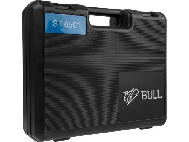 Лобзик электрический BULL ST 6501 в чем. 600 Вт, 500-3000 ход/мин, до 110 мм (Кабель 4 м, подсветка, литая алюминиевая платформа, быстрозажи