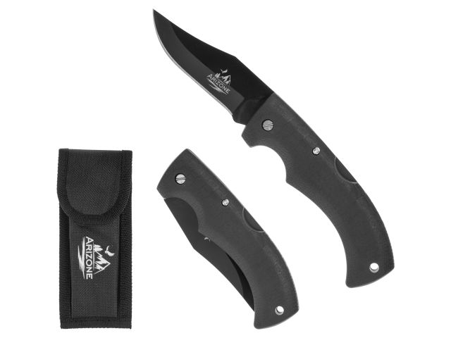 Нож складной туристический + чехол, 21 см, блистер, ARIZONE