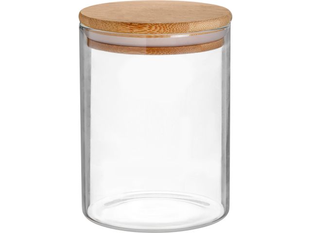 Банка для сыпучих продуктов стеклянная 800 мл, серия Handy, PERFECTO LINEA