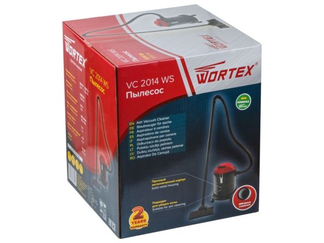 Пылесос WORTEX VC 2014 WS 1200 Вт, 20 л, провод 4 м, шланг 1,5 м. (ОТГРУЗКА ТОЛЬКО ПО ЭТН/ЭТТН | Диаметр посадочного для крепления мешков - 