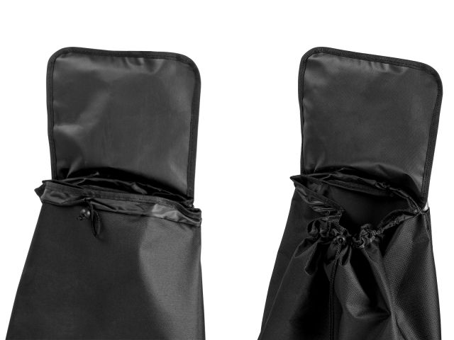 Сумка-тележка хозяйственная на колесах 20 кг, черная, PERFECTO LINEA