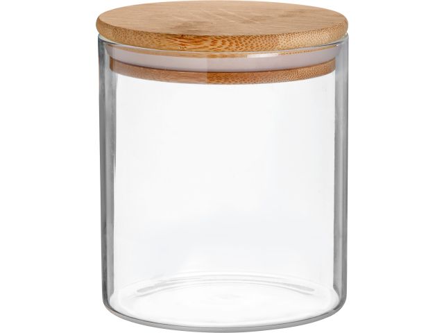 Банка для сыпучих продуктов стеклянная 600 мл, серия Handy, PERFECTO LINEA