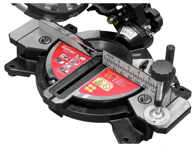 Торцовочная пила WORTEX MS 2116 L в кор. 1500 Вт, 210 мм, глуб. до 60 мм, шир. до 115 мм, лазер