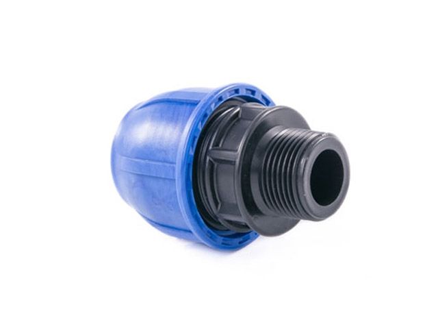 Ниппель ПЭ 20 х 1/2" нар., РТП