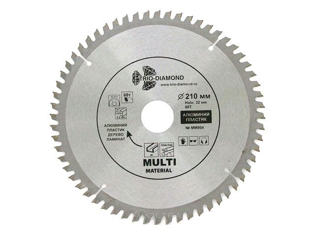 Диск пильный 160х20/30/32 мм 48 зуб. универсальный  Multi Material