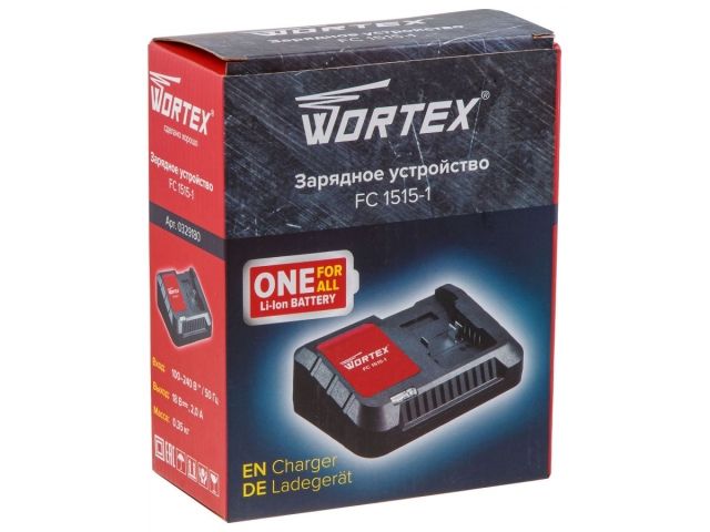 Зарядное устройство WORTEX FC 1515-1 ALL1 XLT 1 слот, 2 А (стандартная зарядка)