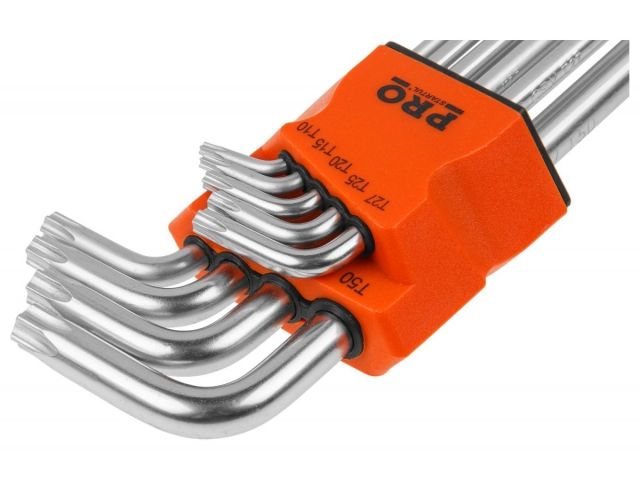 Набор ключей Torx T10-T50 9шт длинных PRO STARTUL (PRO-87109)