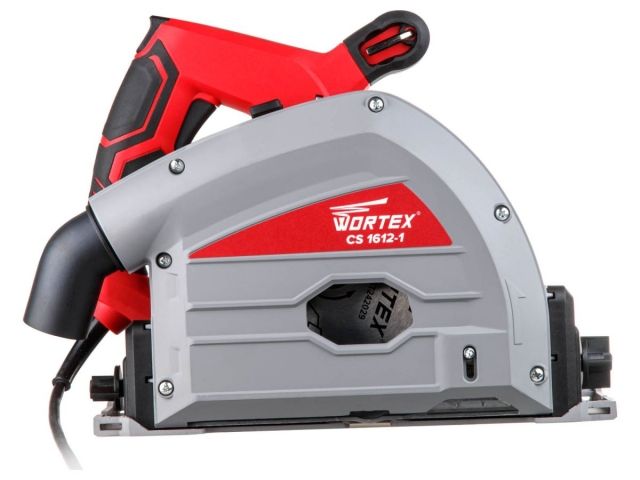 Циркулярная пила погружная с шиной 1,4 м WORTEX CS 1612-1 в кор. 1200 Вт, до 59 мм, 6000 об/мин (погружная, 165х20 мм, 5.2 кг)