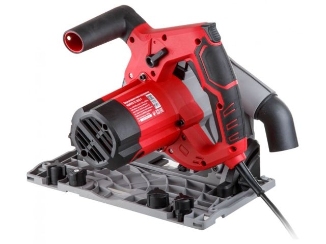 Циркулярная пила погружная с шиной 1,4 м WORTEX CS 1612-1 в кор. 1200 Вт, до 59 мм, 6000 об/мин (погружная, 165х20 мм, 5.2 кг)