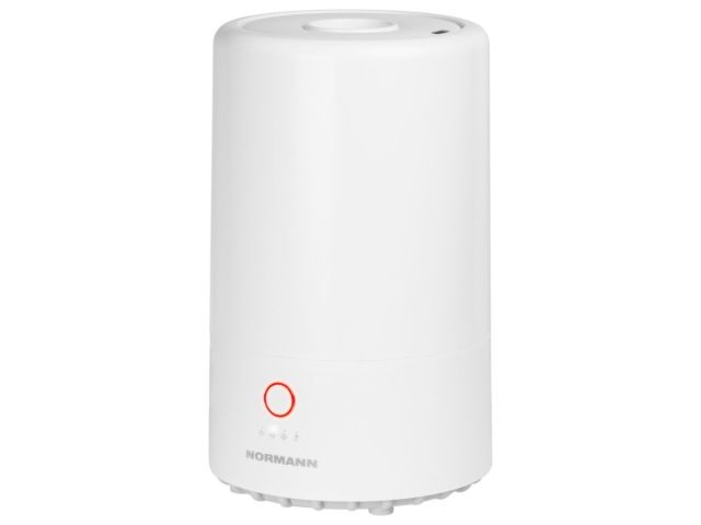 Увлажнитель воздуха NORMANN AUH-023 (25 Вт; 4 л; произв. 280 мл/ч; площадь 30 кв.м; верх заливка)