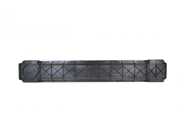 Лоток LITE 100 h56 с решеткой пластиковой, кл. А15 (черный), Ecoteck, РБ