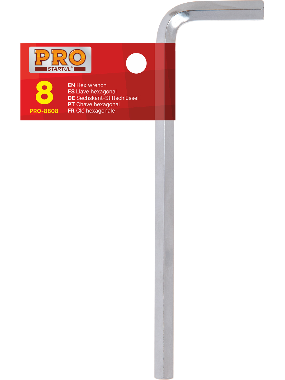 Ключ шестигранный  8х155х43мм PRO STARTUL (PRO-8808)