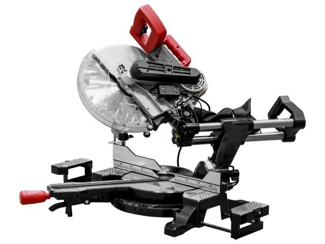 Торцовочная пила WORTEX MS 3020 LB в кор. 1800 Вт, 305 мм, глуб. до 105 мм, шир. до 330 мм, лазер (Ременной привод)