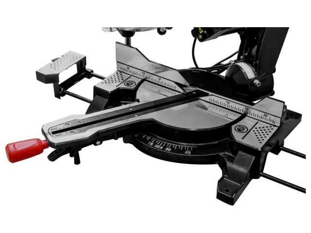 Торцовочная пила WORTEX MS 3020 LB в кор. 1800 Вт, 305 мм, глуб. до 105 мм, шир. до 330 мм, лазер (Ременной привод)