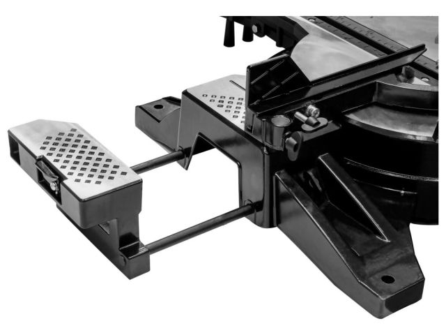 Торцовочная пила WORTEX MS 3020 LB в кор. 1800 Вт, 305 мм, глуб. до 105 мм, шир. до 330 мм, лазер (Ременной привод)