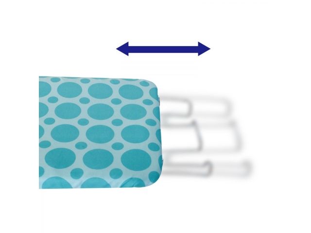 Доска гладильная Standard 1 (ДСП 1220х300 мм), с подставкой под утюг, PERFECTO LINEA