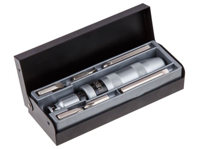 Отвертка ударно-поворотная+набор бит 6шт. PRO STARTUL (PRO-6057) (реверс, в металлическом кейсе)