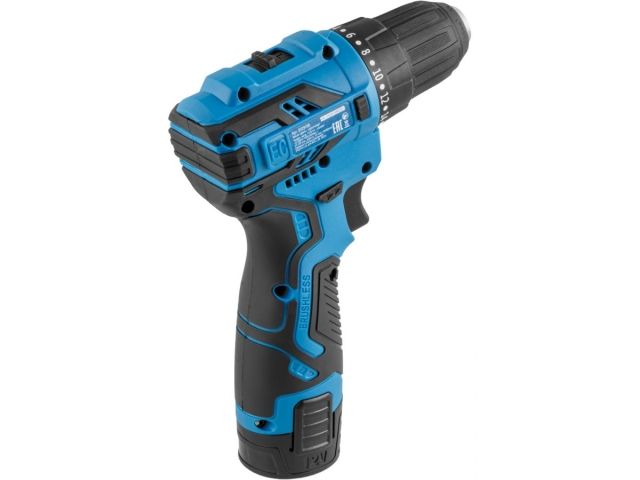 Аккум. дрель-шуруповерт BULL SR 1203 в чем. БЕСЩЕТ., 12 В, 40 Н*м, 2*2 А*ч акб, БЗП 10 мм (шурупы до 8 мм)