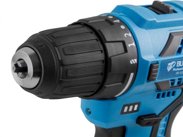 Аккум. дрель-шуруповерт BULL SR 1203 в чем. БЕСЩЕТ., 12 В, 40 Н*м, 2*2 А*ч акб, БЗП 10 мм (шурупы до 8 мм)