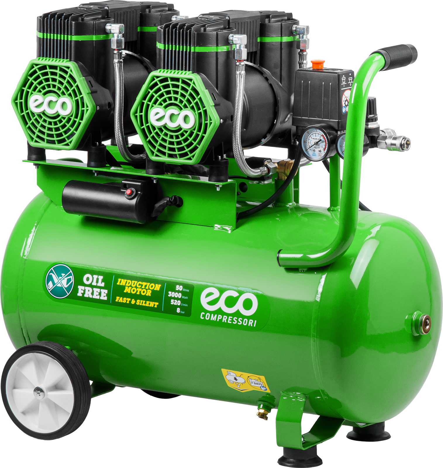 Компрессор ECO AE-504-OF52 безмасляный