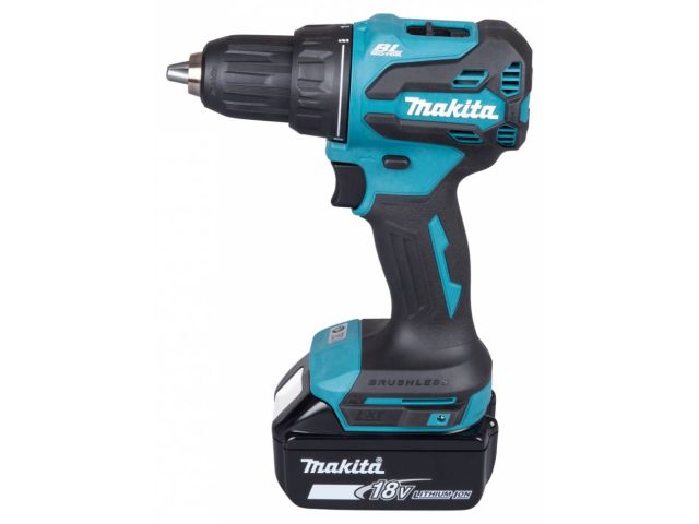 Аккум.ударная дрель-шуруповерт MAKITA LXT DHP490F005 MAKPAC2 (ОТГРУЗКА ТОЛЬКО ПО ЭТН/ЭТТН | 18.0 В, 1 акк., 3.0 А/ч Li-Ion, 2 скор., 50 Нм,)
