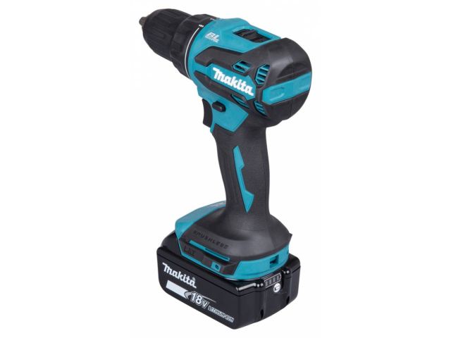 Аккум.ударная дрель-шуруповерт MAKITA LXT DHP490F005 MAKPAC2 (ОТГРУЗКА ТОЛЬКО ПО ЭТН/ЭТТН | 18.0 В, 1 акк., 3.0 А/ч Li-Ion, 2 скор., 50 Нм,)