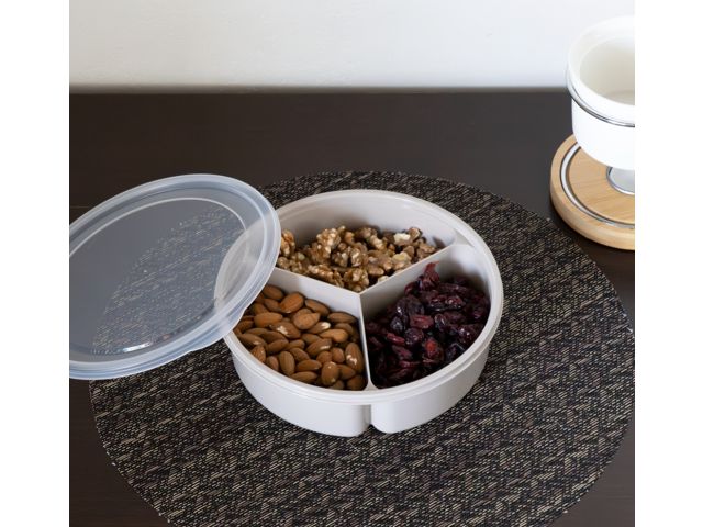 Менажница с крышкой 3 секции (3*300мл) IDEA