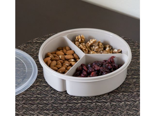 Менажница с крышкой 3 секции (3*300мл) IDEA