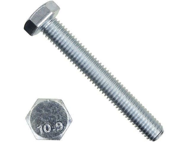 Болт М16х60 мм шестигр., цинк, кл.пр. 10.9 ГОСТ 7798-70 (25 кг)
