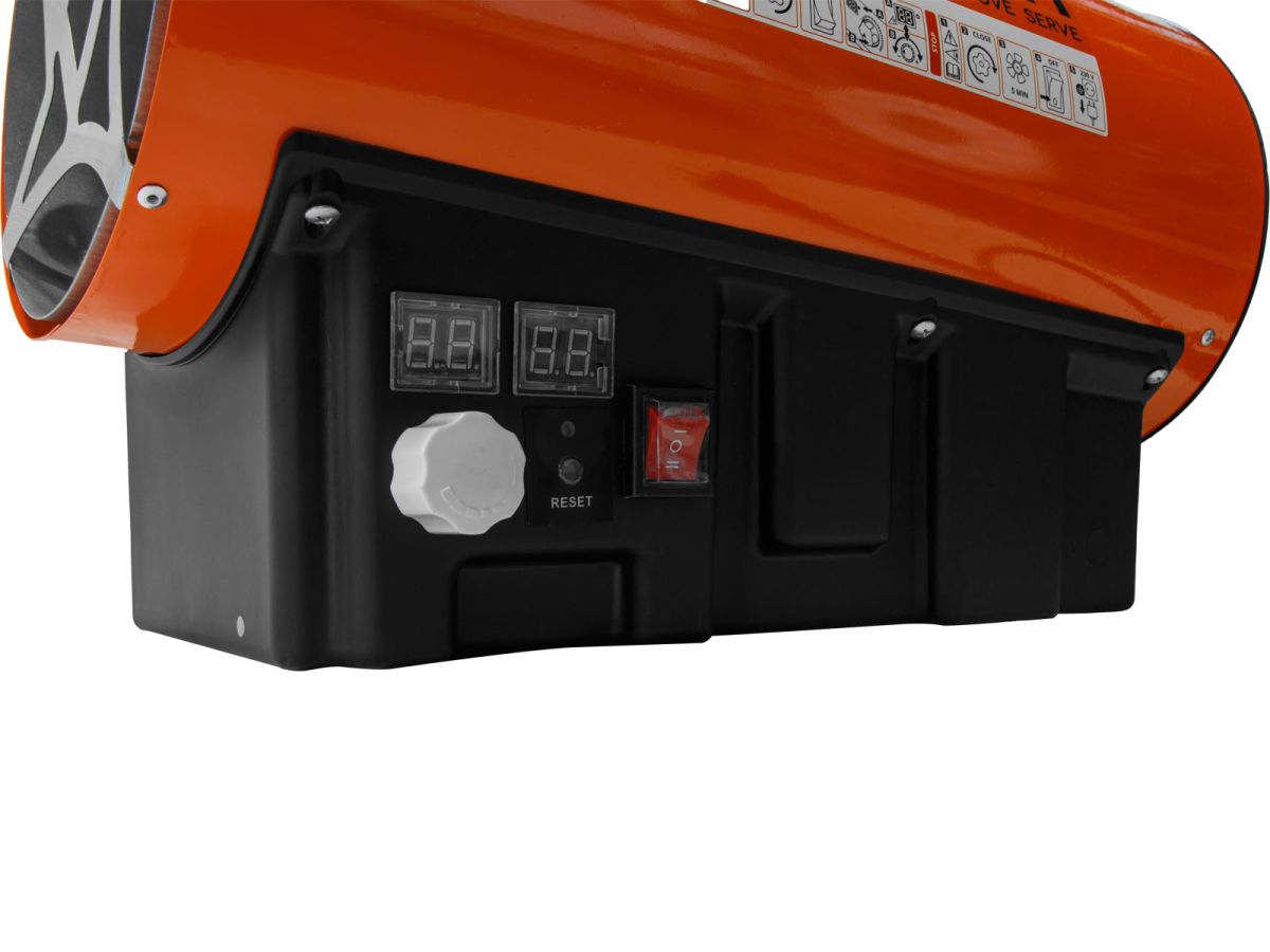 Нагреватель воздуха газ. Ecoterm GHD-31T прям., 30 кВт, термостат, переносной