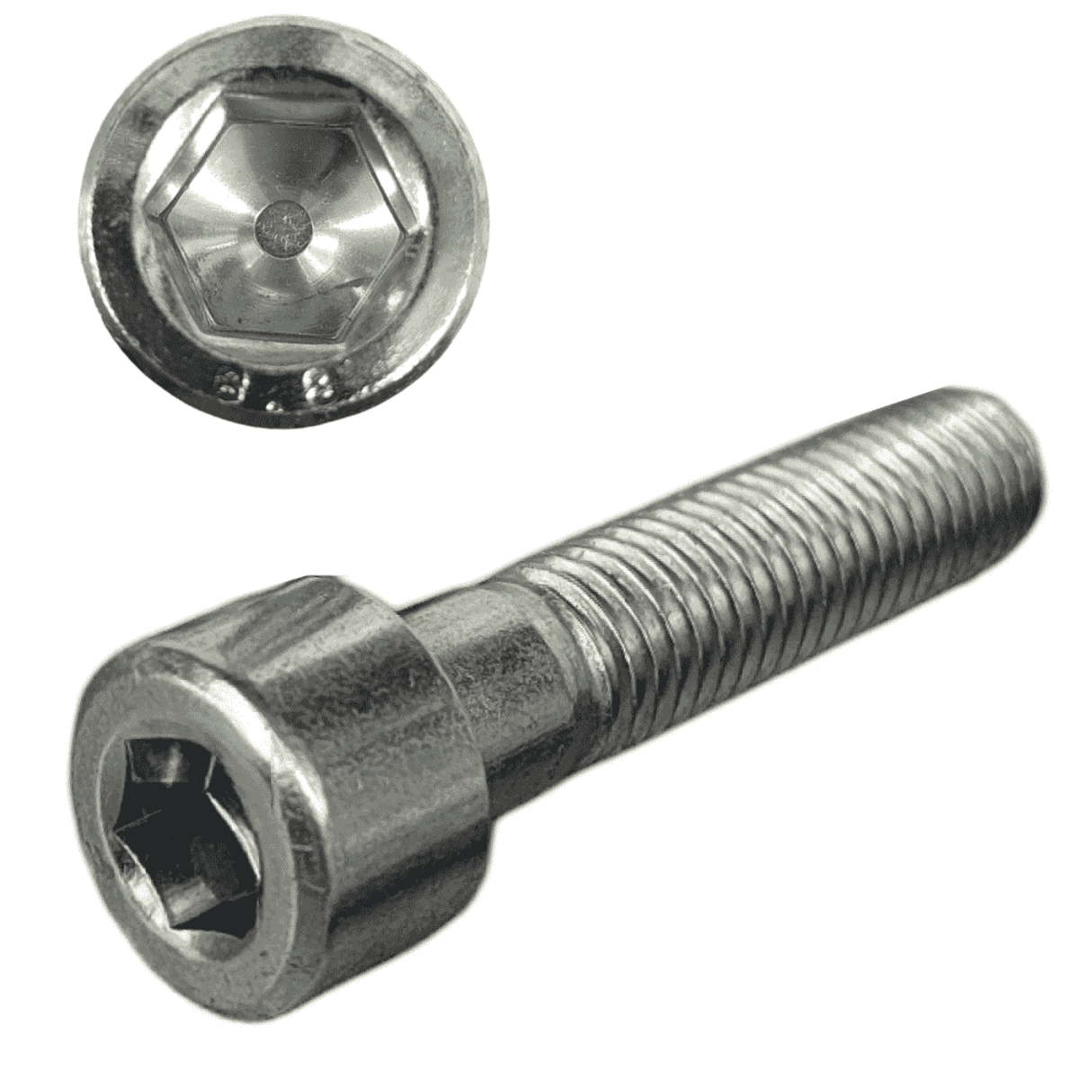 Винт М5х50 мм с внутр. шестигр., цинк, кл.пр. 8.8, DIN 912 (20 шт в зип-локе) STARFIX