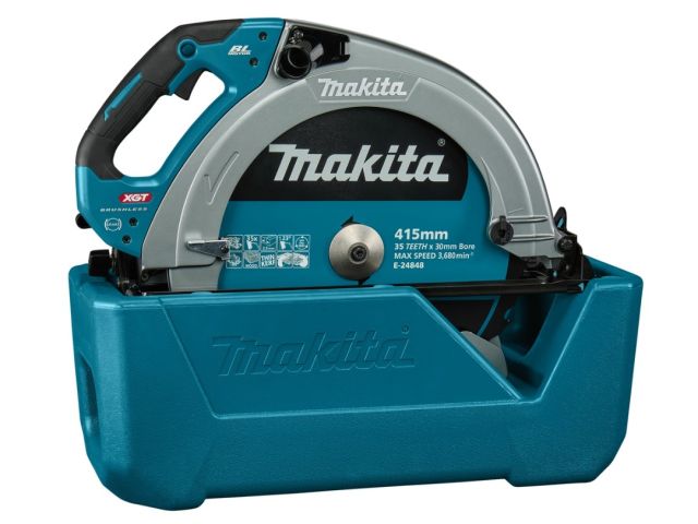 Аккум. циркулярная пила MAKITA XGT HS013GZ в кор. (40.0 В, Li-Ion, 415х25 мм, до 106 мм)
