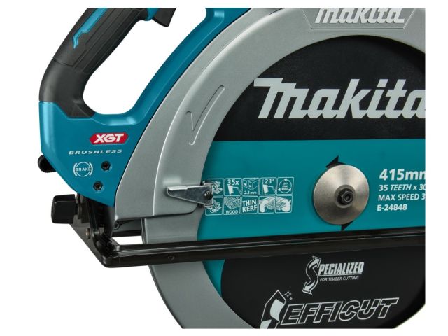 Аккум. циркулярная пила MAKITA XGT HS013GZ в кор. (40.0 В, Li-Ion, 415х25 мм, до 106 мм)